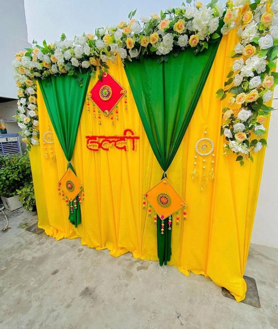 Haldi Ceremony Decor in Gurgaon — Haldi Celebration Setup #3