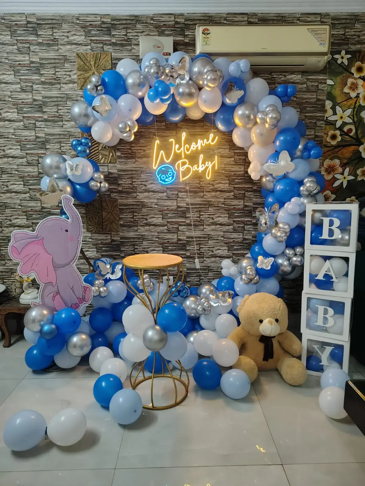 Welcome Baby Decor in Gurgaon